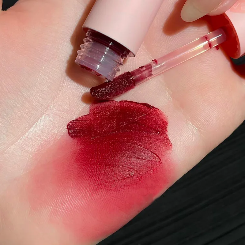 KeKeMood trucco a lunga durata e nebbia per labbra con chiusura a colori Matte Matte Matte Lip Mud non sbiadisce e non si attacca alla tazza