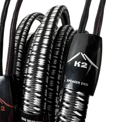 K2 Speaker Cable Solid Perfect Surface Silver Conductors (PSS) HiFi Audio Amplifier Speaker Cables High Performance Speaker Wire