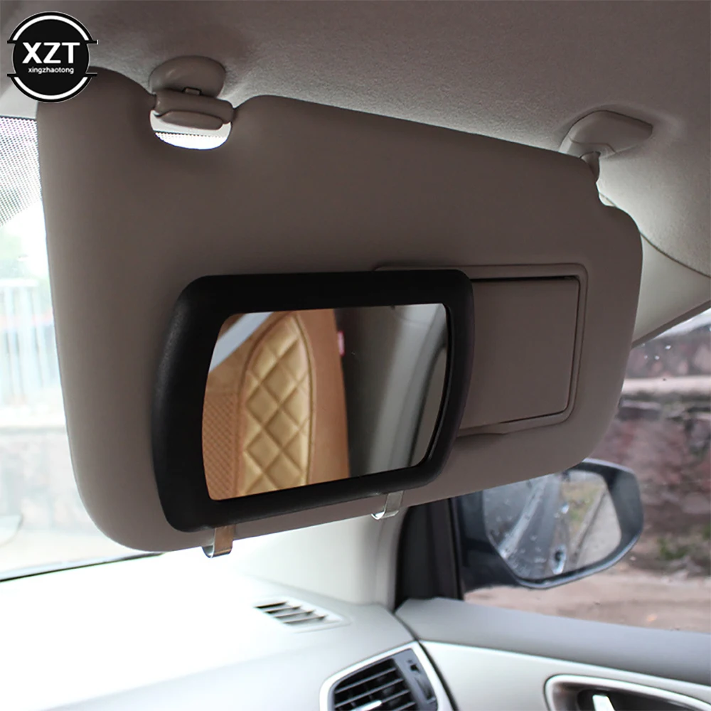 

New Fit Universal Car Sun Visor Mirror Makeup Sun-shading Cosmetic Mirror Vanity Mirror Automobile Make Up Mirror Vanity Mirrors