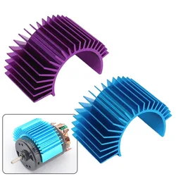 Aluminum Heat Sink 540 550 Motor Stock Modified Motors Cooling Fan Mout Model Car DIY For 1/10 1/12 1/8 RC Model Car Spare Parts