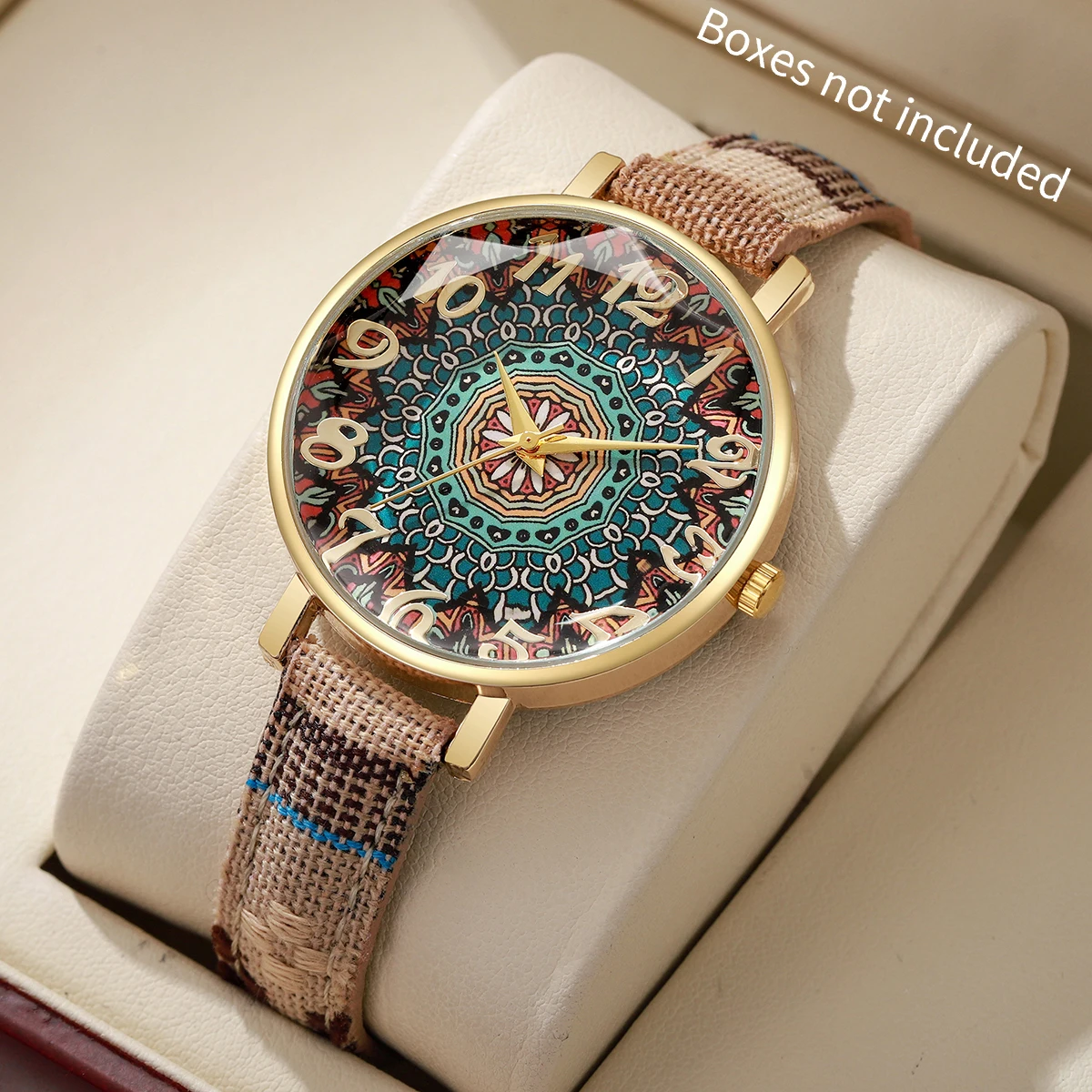 Vintage Arabic Dial Women Quartz Watch Fashion Leather Strap Girls Watches Clock Reloj MujerWithout Box