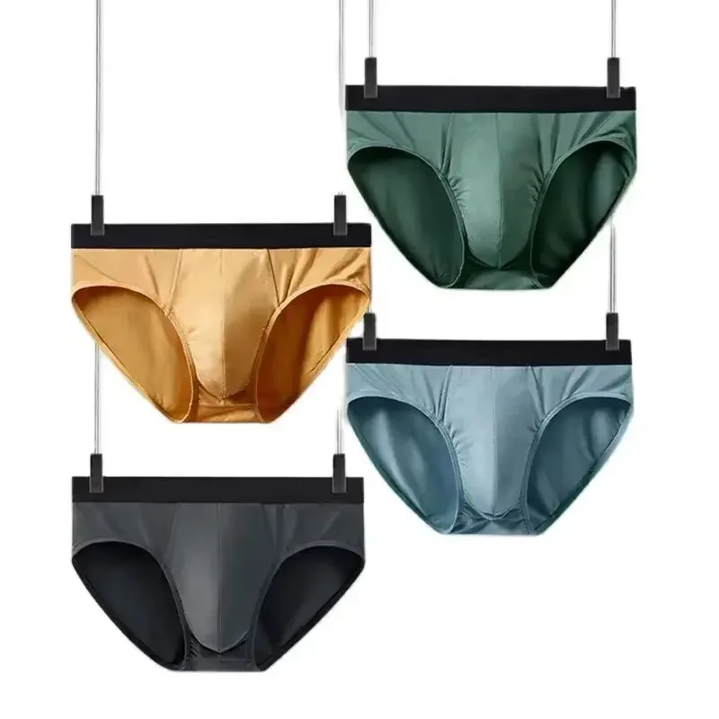 7A 60S الرجال ملخصات لينة مشروط الذكور سراويل مريحة مطاطا الذكور السروال السراويل الصف مضاد للجراثيم المنشعب رجل مثير الملابس الداخلية