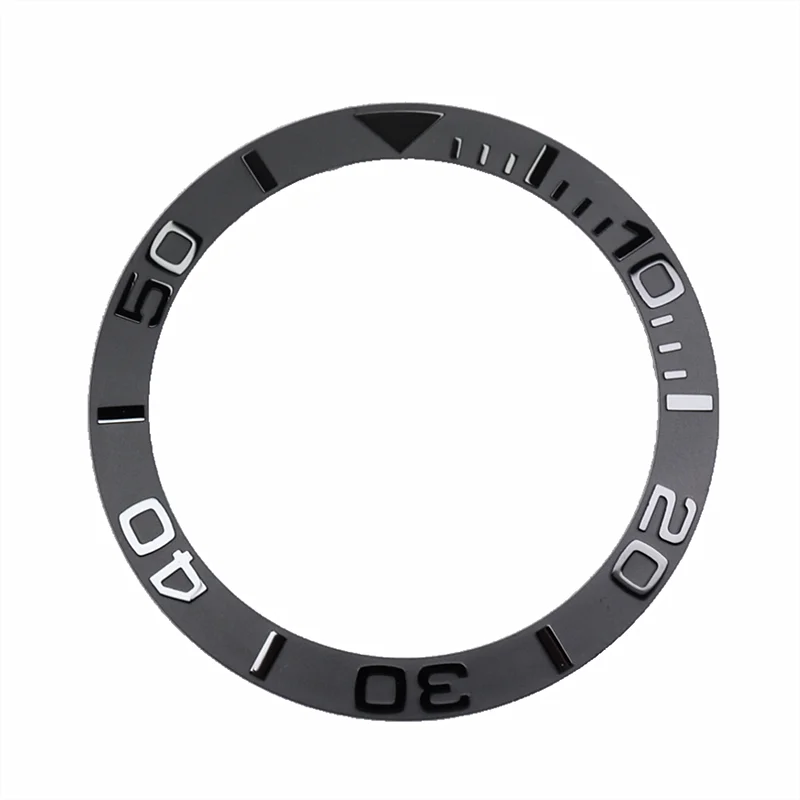 High Quality Od 38mm40mm40.5mm Yacht Design Frosted Ceramic Bezel Insert for Watch Assembly Repair Replacement Watchmaker MODS