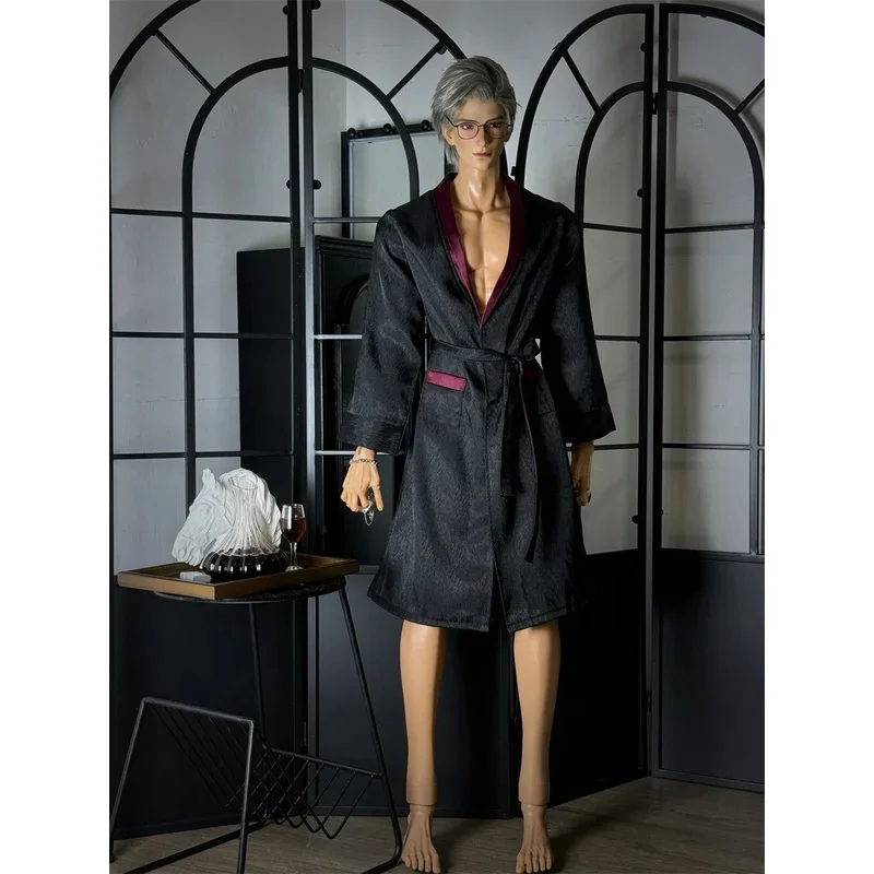 [بيع الملابس فقط] دمية كبيرة الحجم كوسبلاي كلاسيكية مطبوعة رداء حمام متعدد الاستخدامات 75 ملابس العم القوية/Soom ID75