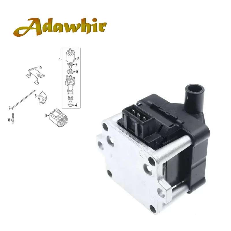 

Ignition Coil 6N0905104 FOR VW Golf Passat Fox & Audi 80 90 1.8-2.8L V6/V4 | OEM 867905352, 122702203