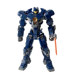 New High-quality Deformable Mecha Movable Robot Boy Luxury Assembled Birthday Toy Children's Building Block Ornaments in Stock