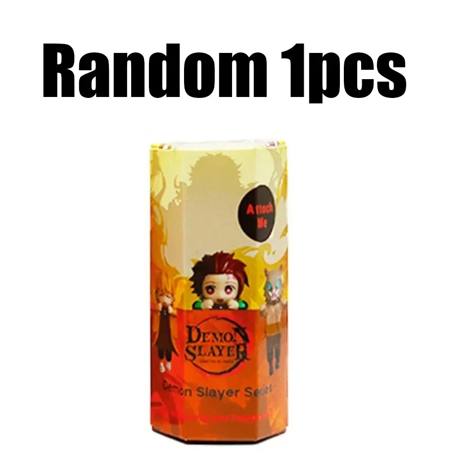 Demon Slayer Hippers Blind Box Mini-Actionfiguren Sammlerstücke Dekoration Kinderspielzeug Mystery Boxen Geburtstagsgeschenke für Kinder – Detail 1