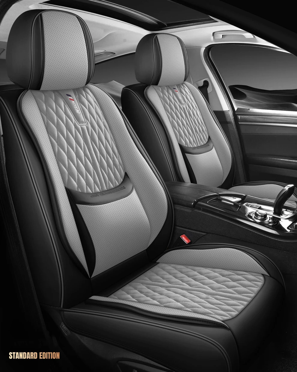 2025 Hochwertige Nappa-Leder Luxus-Autositzbezüge für Toyota Aygo Hilux Jetour X70 Plus Ford Mondeo MK5 Innenausstattung – Detail 23