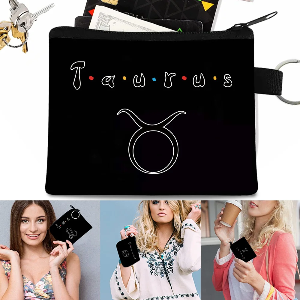 Fashion Coin Purses Constellation Printing Wallet Women Coin Purse Casual Handbag Card Holder Small 2026 New Wallet Women Clutch