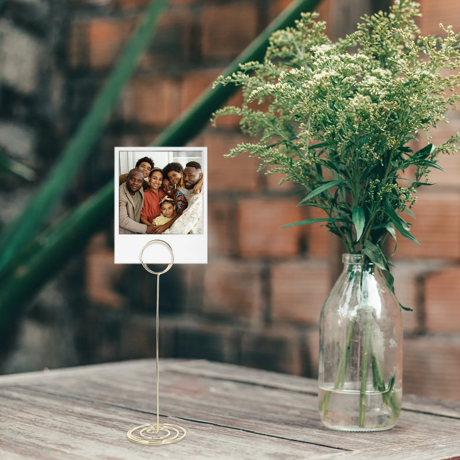 15Pcs Metal Card Holder Desk Memo Clip Photo Holder Stands Wedding Table Number Holders Place Card Holders Desk Memo Clip