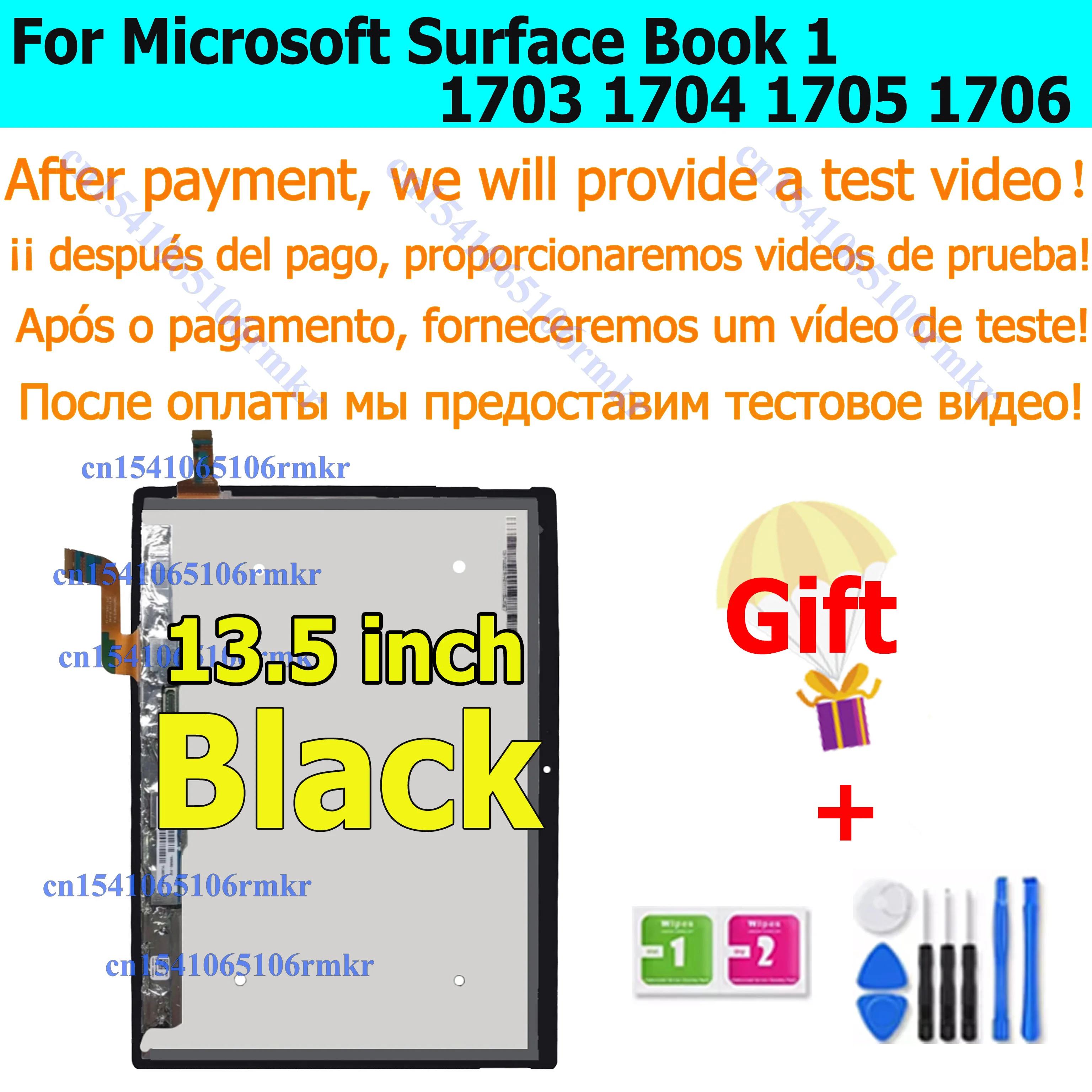 13.5'' NEW LCD For Microsoft Surface Book 1 1703 1704 1705 1706
