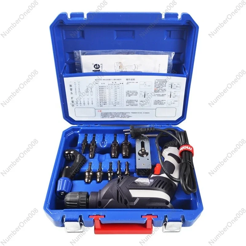 

Набор для ручной развальцовки медных и алюминиевых труб для ремонта систем охлаждения и кондиционирования воздуха с расширительными матрицами и резцом, комплект инструментов для ОВКВ