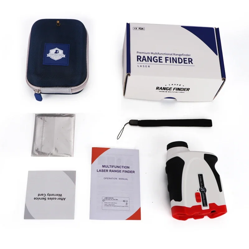 Boscriptions nouveau design GL-600S multifonction longue distance laser extérieure mètre 1000mrange finder chasse