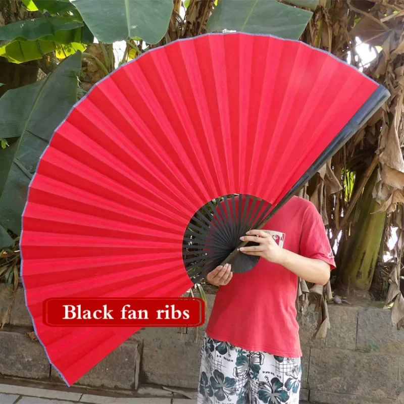 Chinese Decoration Folding Fan Multiple Size Wall Mount Peony Folding Cloth Fan Living Classical Room Decorative Furnishing