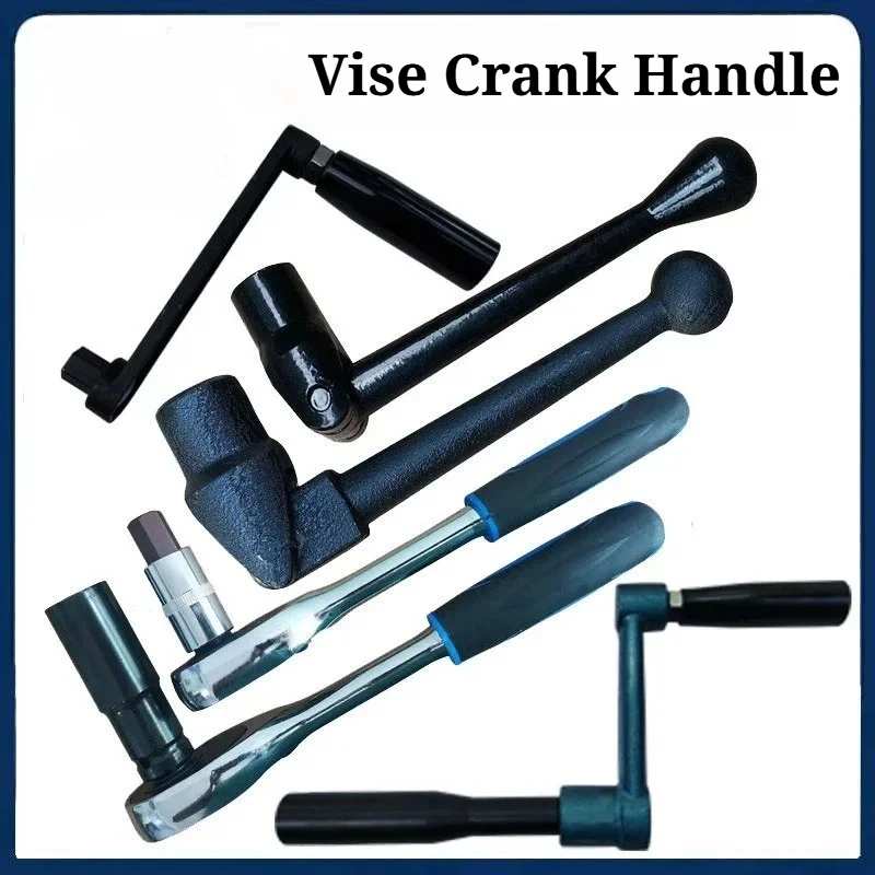 Vise Accessories Crank Handle 4 6 8 Inch Precision Bench Vise Handle Replacement Part