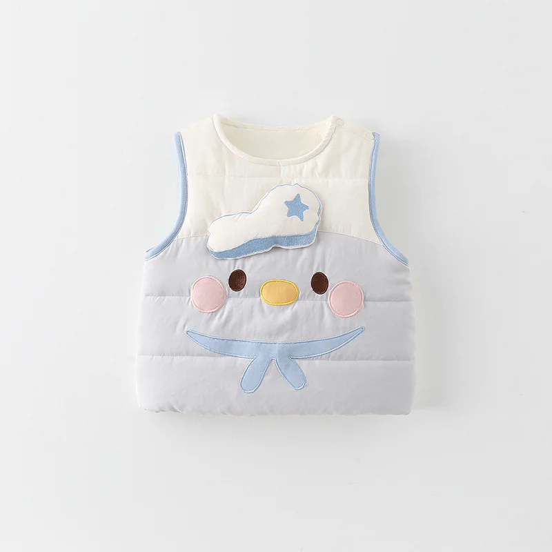 سترة حيوانات مبطنة برسوم كارتونية للرضع والأطفال الصغار لخريف وشتاء 2025 - سترة حرارية لطيفة على شكل خنزير وشيكي للطقس البارد #6