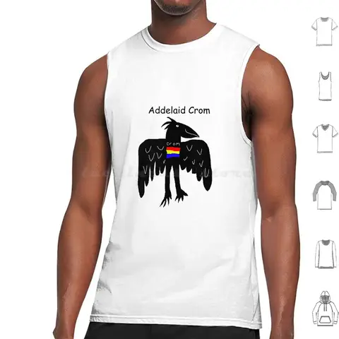Addelaid Crom Tank Tops Print Cotton Afl Crows Adelaide Crows Football Aussie Rules Crom