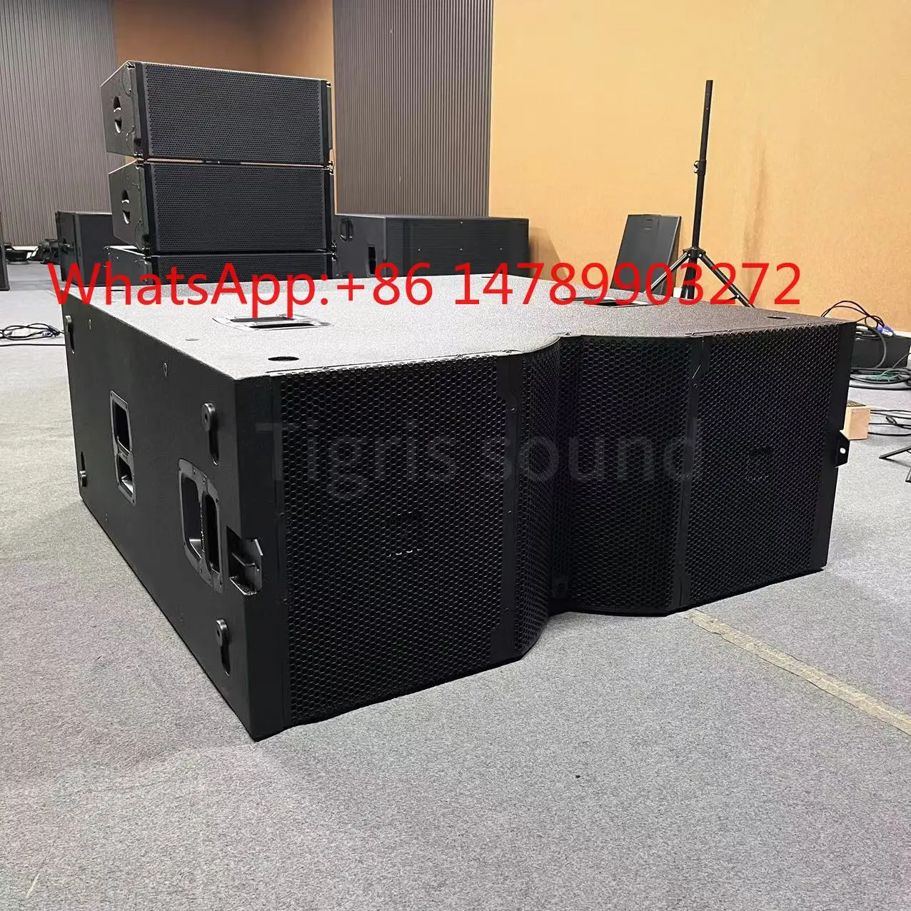 VTX G28 Neo Driver Dual18in Passive Subwoofer for Outdoor Stadium Stage & Big Festival Bass System
