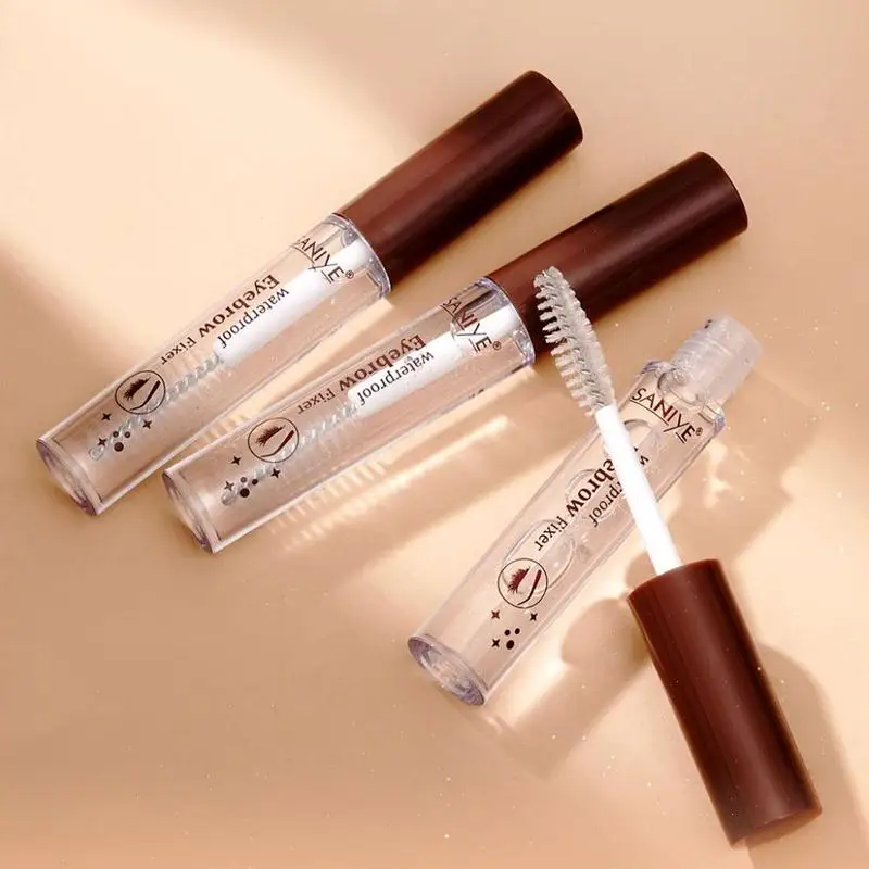 Kosmetik klares Augenbrauen gel langlebiges Wimpern fixgel wasserdichtes transparentes Augenbrauen-Fixgel für Augenbrauen Make-up z4q2 – Detail 19