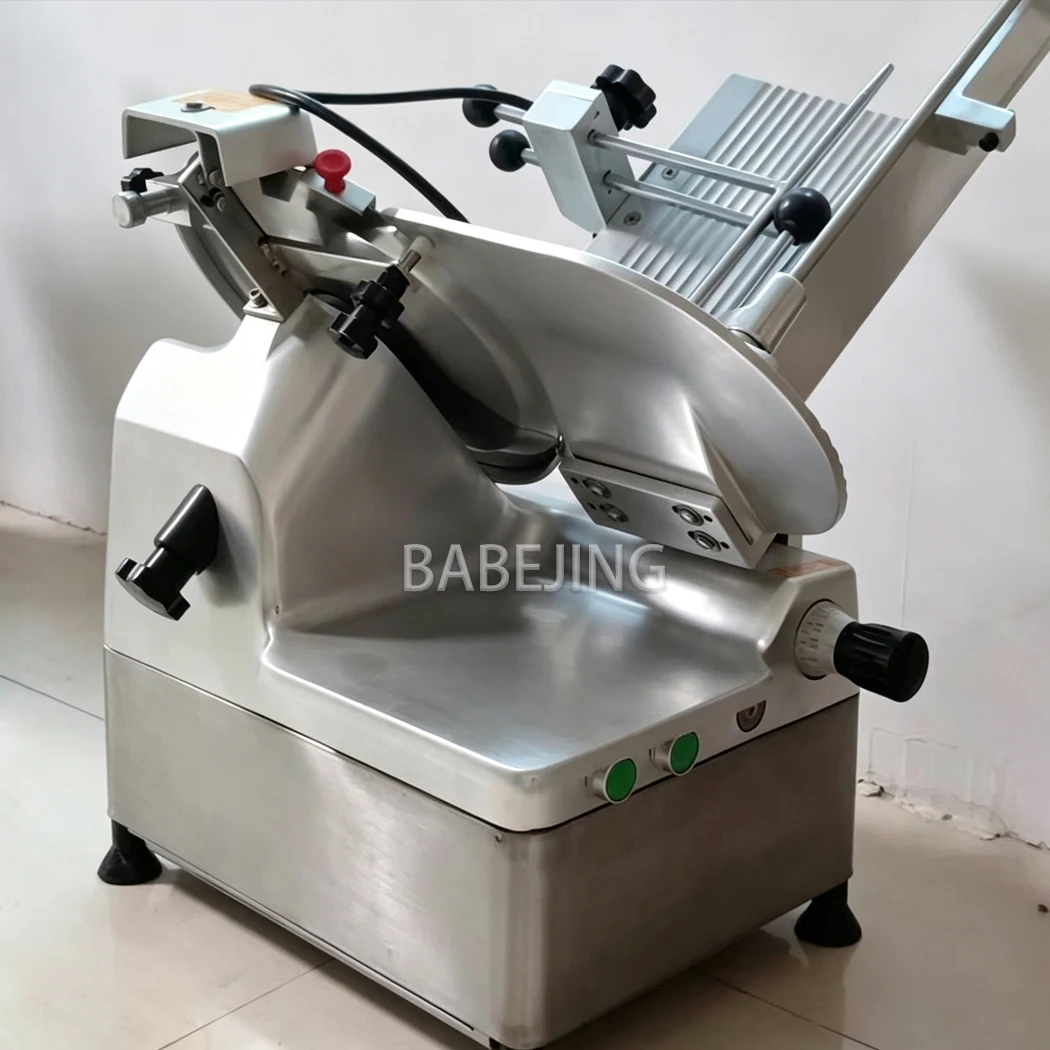 Commercial Beef Mutton Roll Slicer Automatic Frozen Meat Cutter for Hotpot Bar Butcher Shop Processing