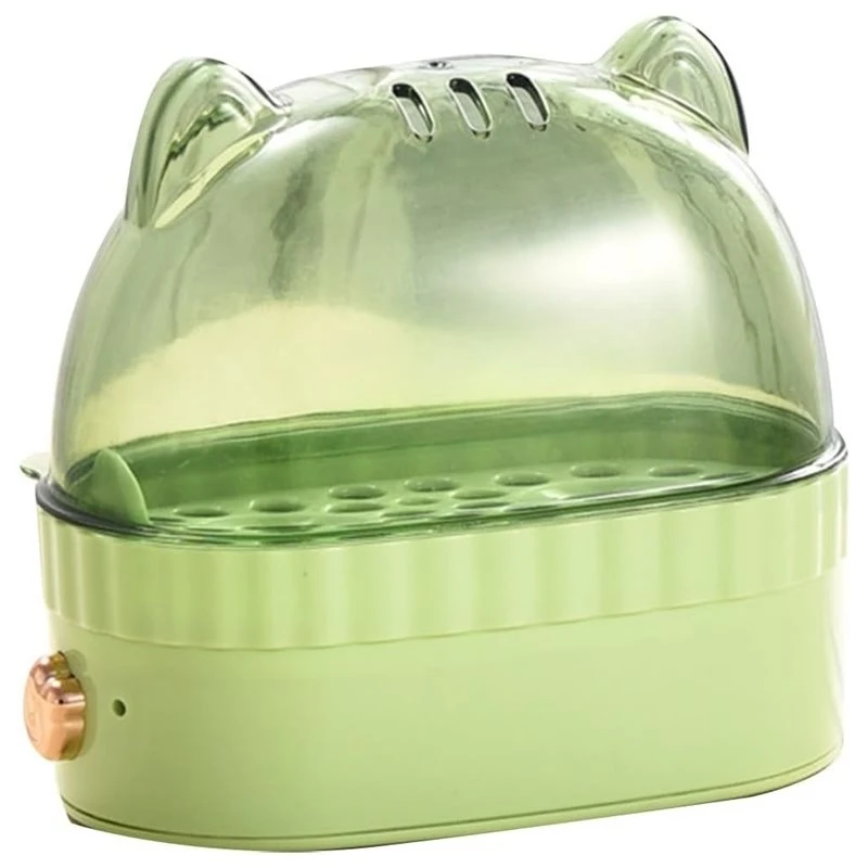 A69M-EU Plug Compatible 120W Electric Egg Boiler Mini Breakfast Machine Portable Food Steamer With Automatic Power Off Egg