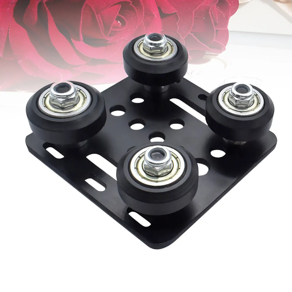 

1 set Aluminum Profile Wheels For 3D Printer 2020V-Series V- Plate Pulley High-Strength Durable Adjustable Eccentric