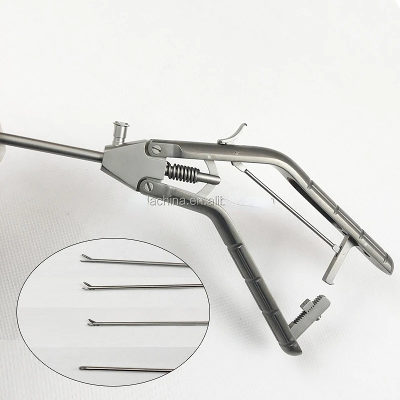 

Абдоминальная хирургия, титановый Держатель для игл, изогнутая правая челюсть, 5 мм держатель иглы, Лапароскопия