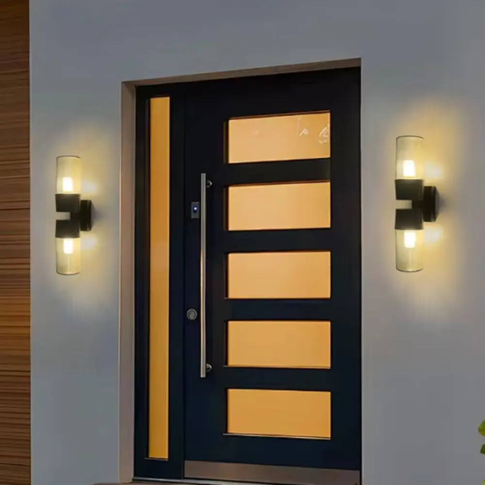 IP65 Waterproof Outdoor Wall Light Aluminum Material Simple Design Wall Lamp Cross-border Style Decoration Light
