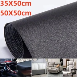 Zelfklevende DIY zelfklevende PU-leer reparatiepatch 35X50 50X50 Fix Sticker voor bank autostoel tafel stoel tas schoenen bed thuis
