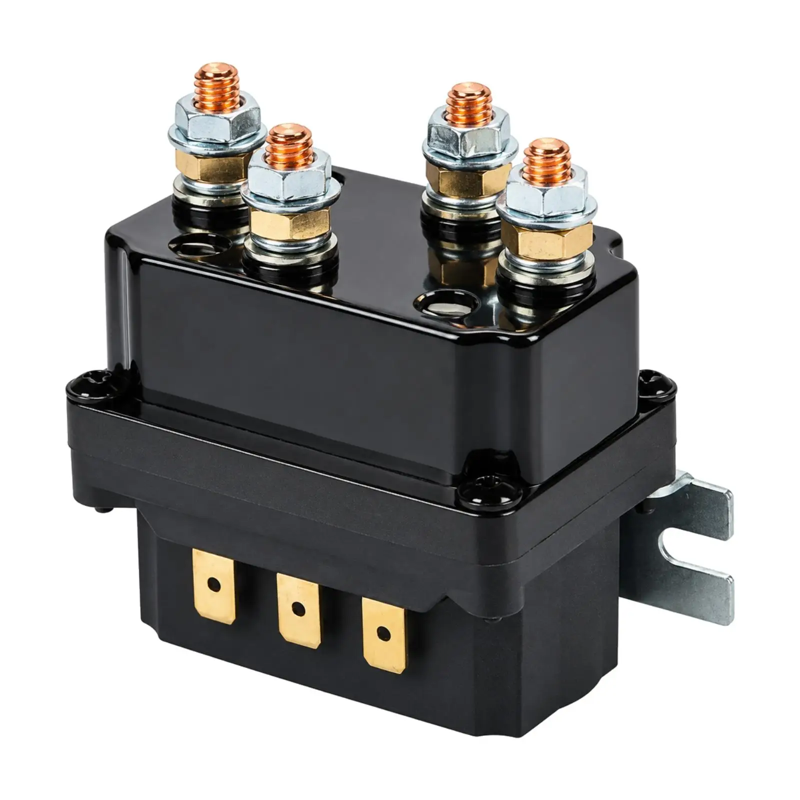 12V Winch Solenoid Relay 4250X Waterproof Covered for Vehicle Recovery and Outdoor Towing