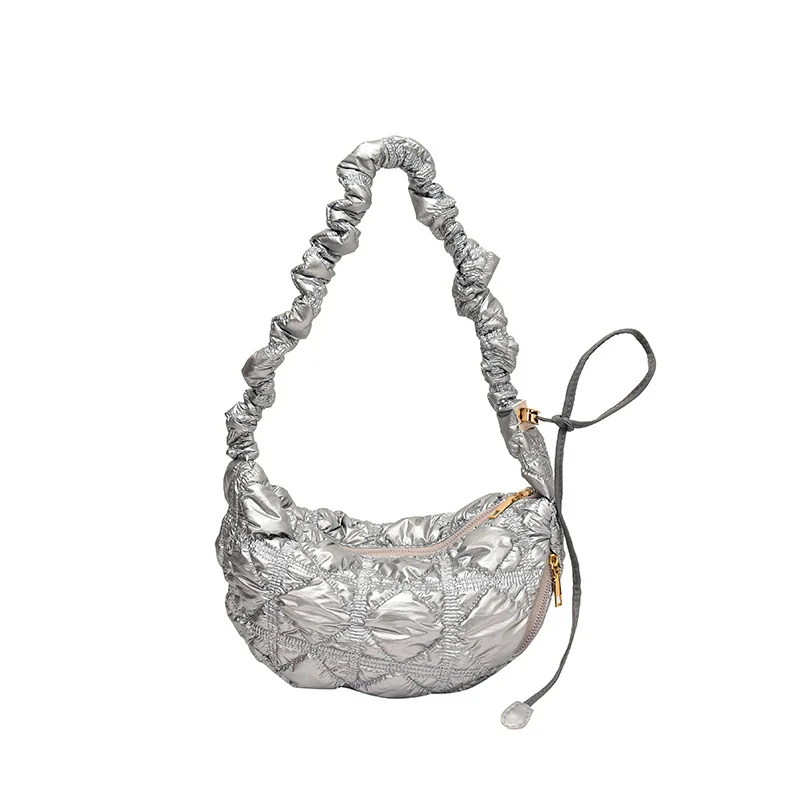 Korean Style Cloud Dumpling Bag Hot Sale Of The Season New Fashion Trendy Underarm Wallet Casual Chic Single Shoulder Slant Cros