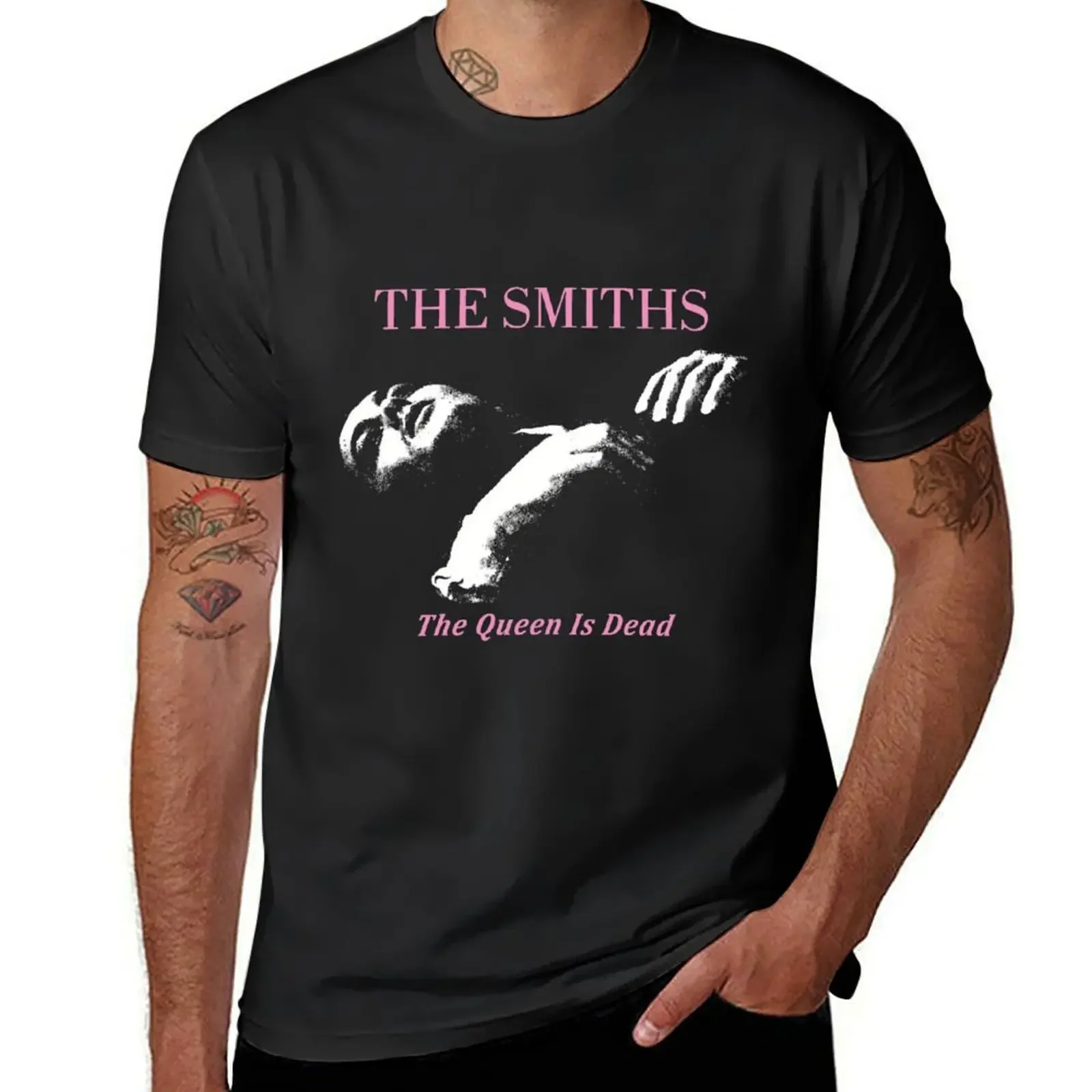 The Smiths The Queen Is Dead T-Shirt anime tshirt customizeds hippie clothes t shirts for men graphic