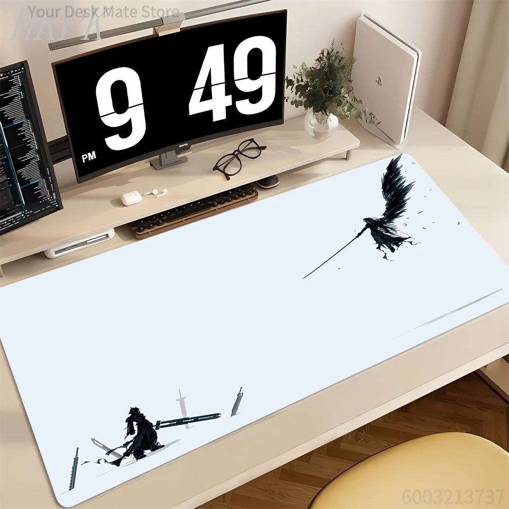 Gamer PC Laptop Schreibtischunterlage Final Fantasy XIV Endwalker Großes Mauspad Computer Tastatur Mausmatte Bürozubehör Tischmatten