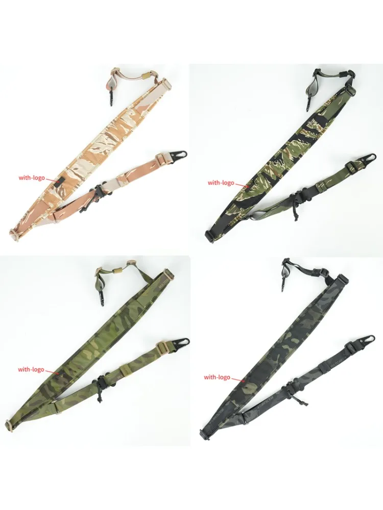 Taktischer 2-Punkt-Trageriemen aus 500D Nylon, Verstellbar 100-135CM, Multifunktionales Outdoor-Airsoft-Zubehör Schultergurte