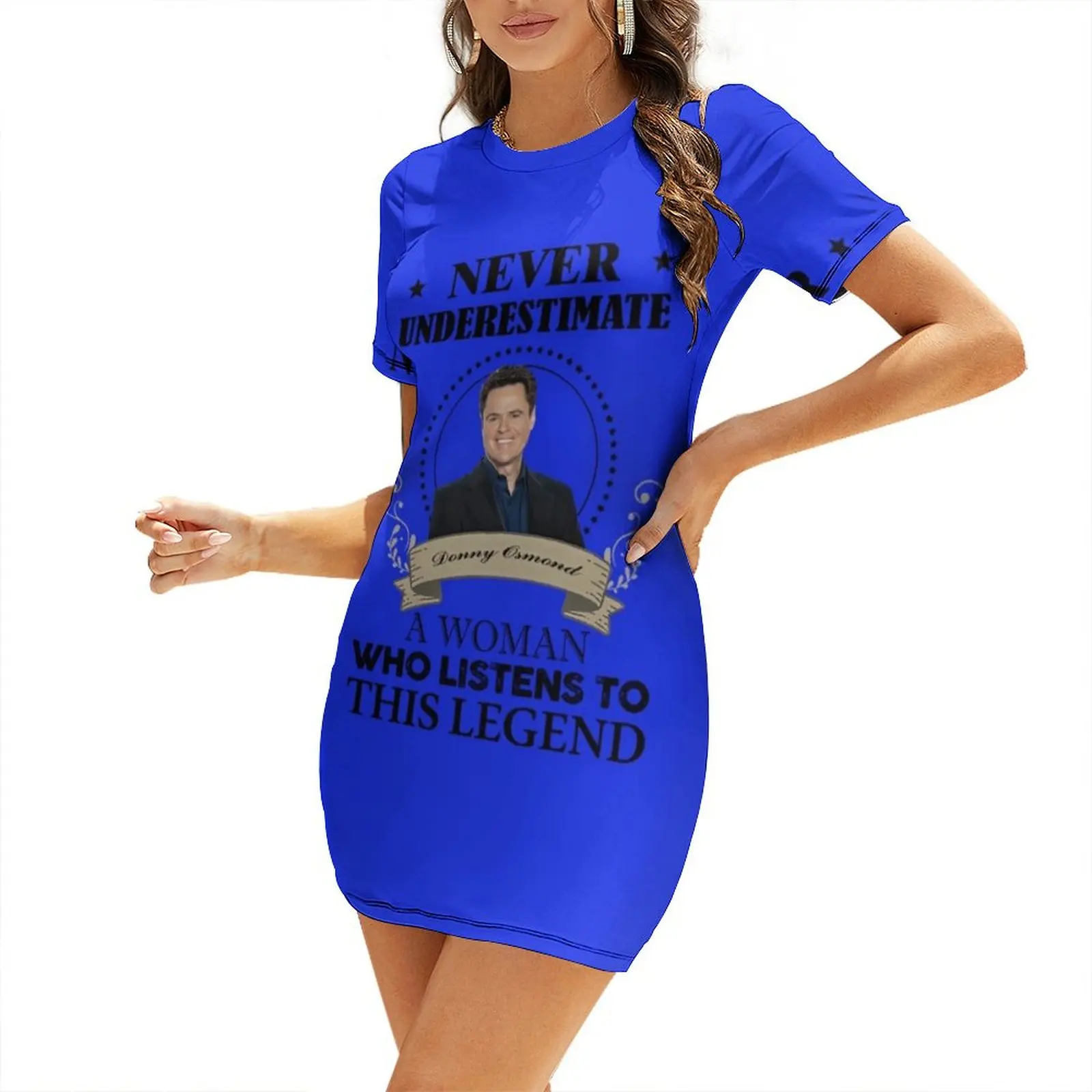 

Funny Donny Osmond Woman Listen This Legend T-Shirt Gift For Classic T-Shirt Short Sleeved Dress Dress woman Clothing