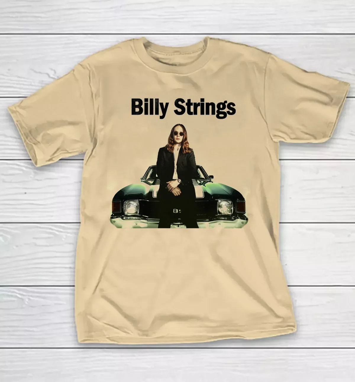 Billy Strings  Highway Prayers Short Sleeve Yellow Haze All Size T Shirt