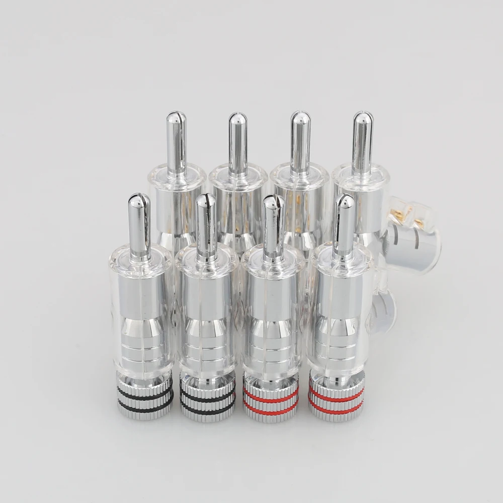 Hifi Audio 4 Stück MCA Vergoldete Bananenstecker HiFi Lautsprecher Bananenstecker-Verbinder – Detail 18