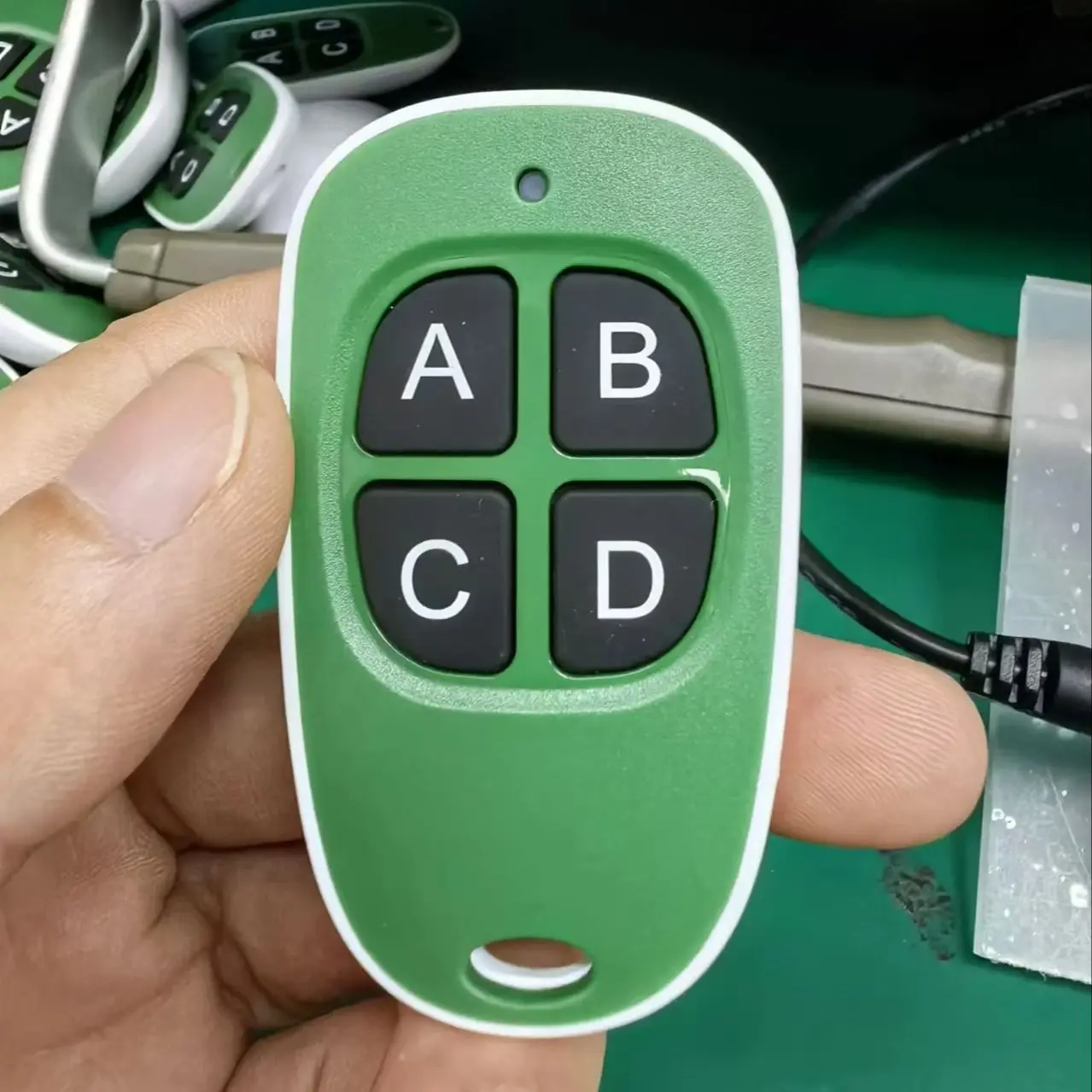 433MHz 4 Keys Copy Garage Door Remote Control Universal Remote Control Cloning electric gate Remote Controller Duplicator Key