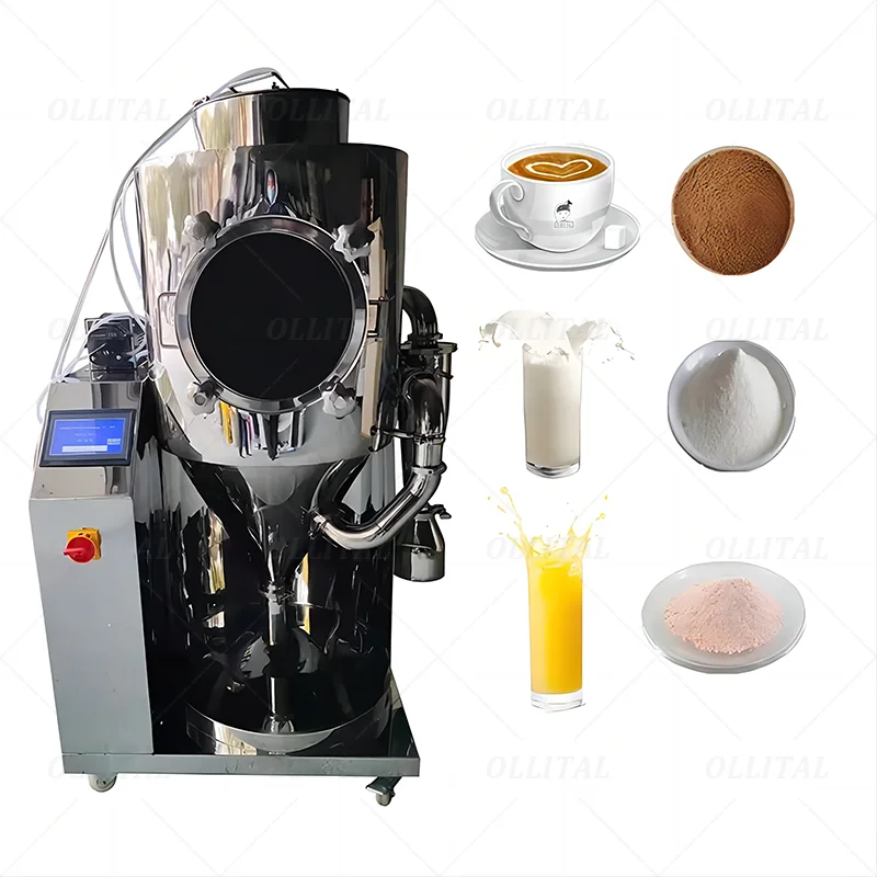 3L Pilot Laboratory Spray Dryer With Transparent Window For Instant Coffee Milk Powder Making