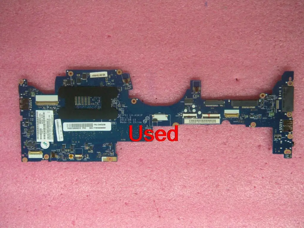 

LA-A341P For Lenovo ThinkPad Yoga S1 Laptop Motherboard mainboard CPU i7-4500U RAM 8G FRU 04X5239