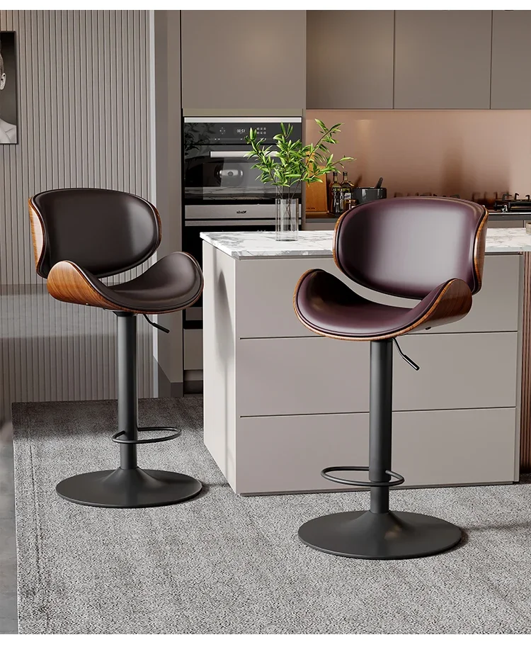 Рисунок 6 - Металлический железный барный стул с подъемной спинкой