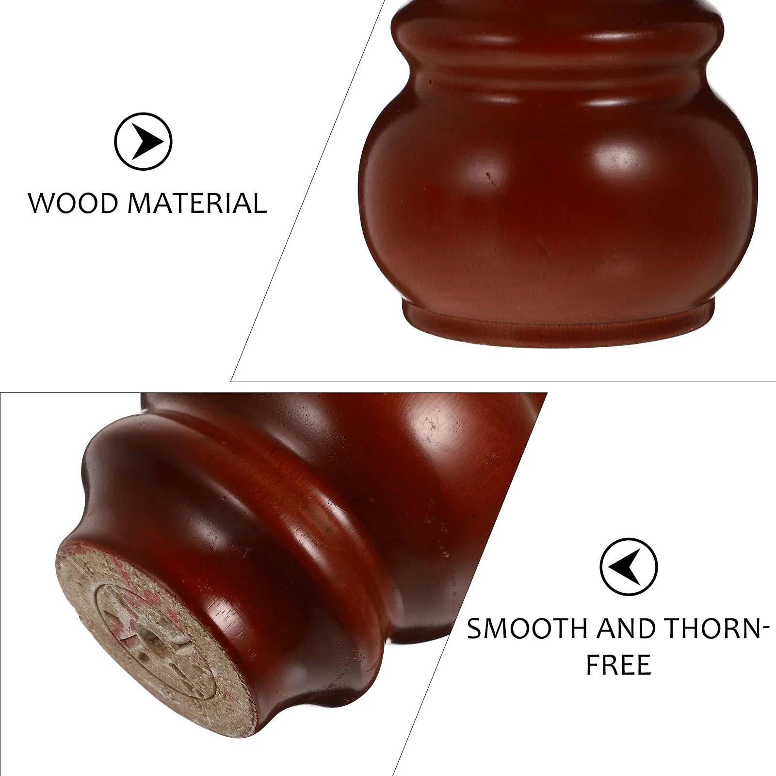 

4pcs Solid Wood Sofa Legs Modern Replacement Feet For Tables Night Stands Diy Furniture Upgrade Wooden Leg Fixtures