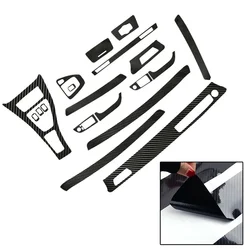 1set Trim Decal for BMW 3 Series E90 2005-2013 Only suitable for right-hand drive for dashboard console cup holder panel