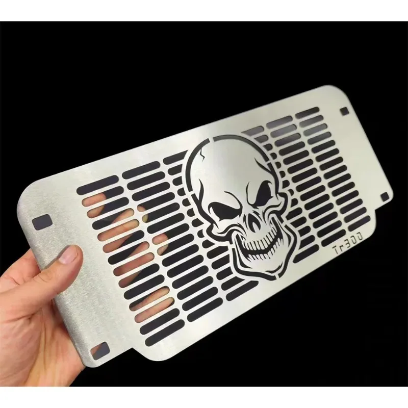 For Haojue TR300 TR300 refitted water tank net TR300 protective net engine protection side cover water tank protection