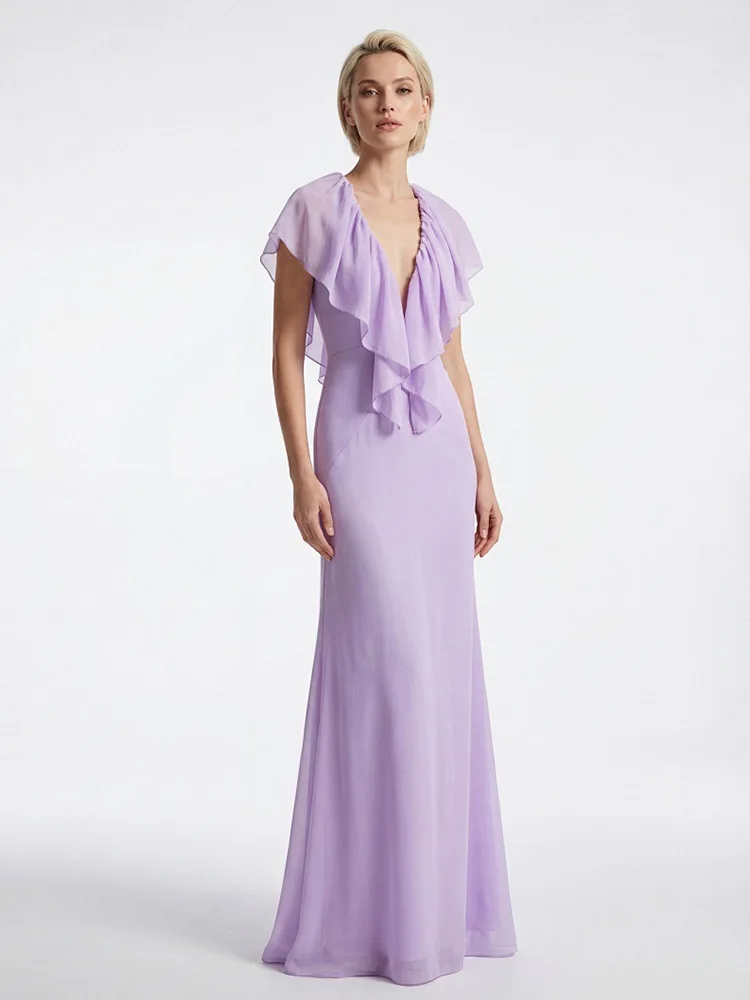 

Women's Sexy Sleeveless Halter Brown Midi Bodycon Dress 2026 Party Costume for Bar Nightclub Stage Performance