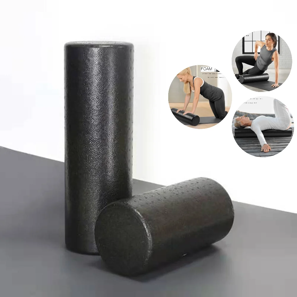 Gym Foam Roller Pilates Muscle Massage Roller Fitness Back Roller Yoga Foam Roller Myofascial Release Roll Column for Women