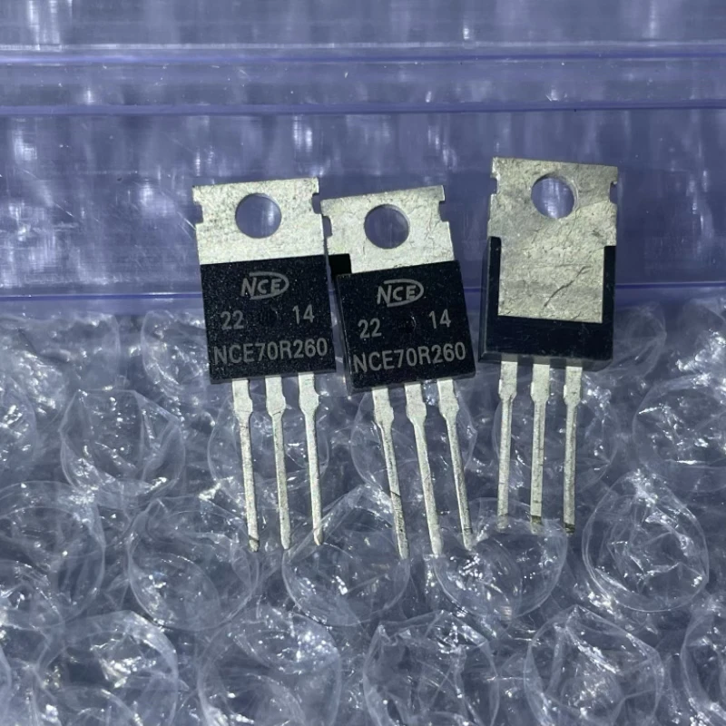 10Pcs New & Original NCE70R260 TO-220 NCE70R260F TO-220F NCE20R260D TO-263 15A 750V N-Channel Power MOSFET