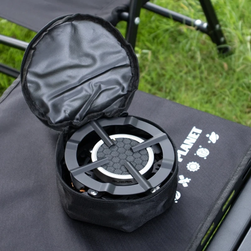 

Windproof Camp Stove Foldable 4 Leg Support Outdoor Cooking Stove Burners Gift JOMD