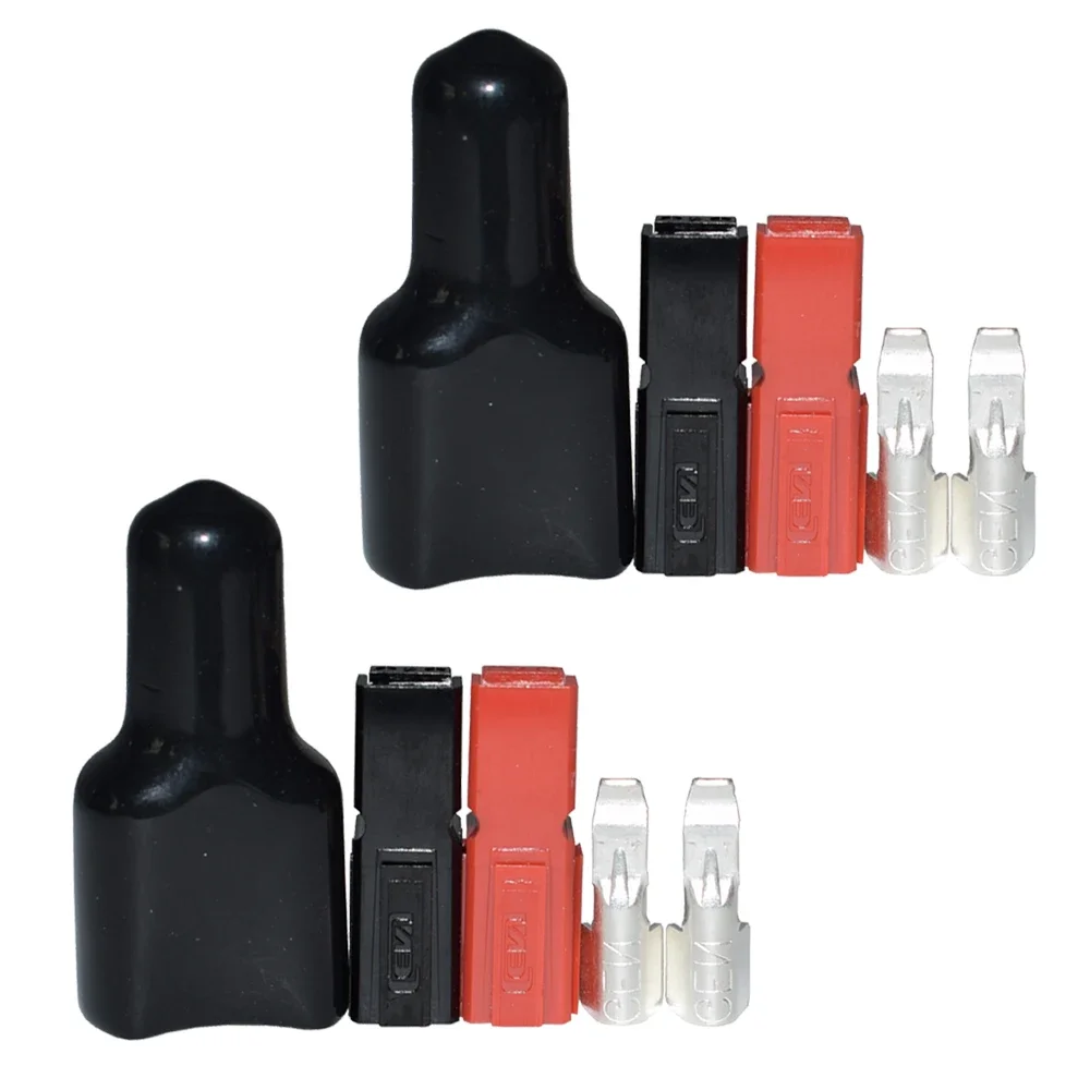 3pcs 45A Quick Connect Terminals Connectors Battery Connector for ANDERSON Powerpole for Electric Vehicles Forklifts Golf Carts