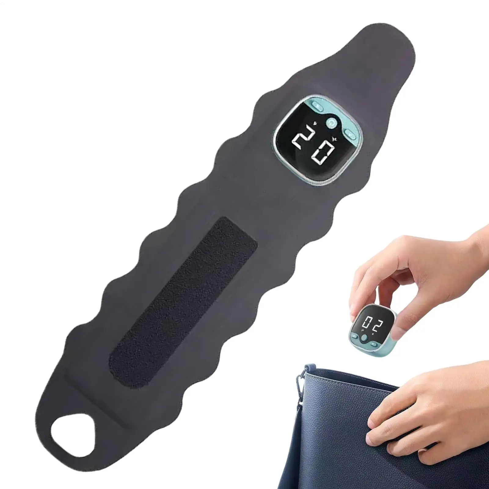 NEW Cordless Hot Compress Wristband for Carpal Tunnel Muscle Fatigue Relief Belt Microcurrent Heating Wrist Guard Hand Massager